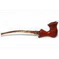 Cachimbo Bertoldi Churchwarden Briar – Filtro 9mm Acrílico